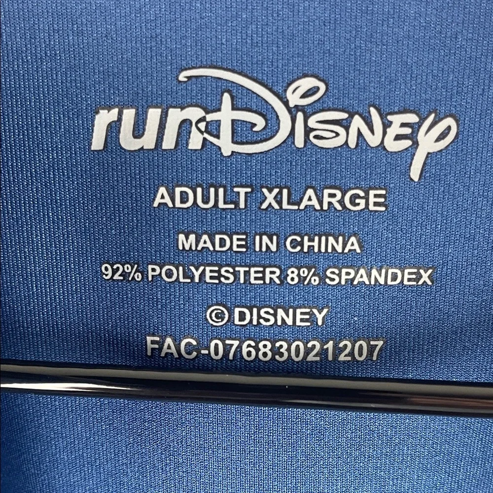 Disney Blue and Yellow Mickey Track Jacket Size XL